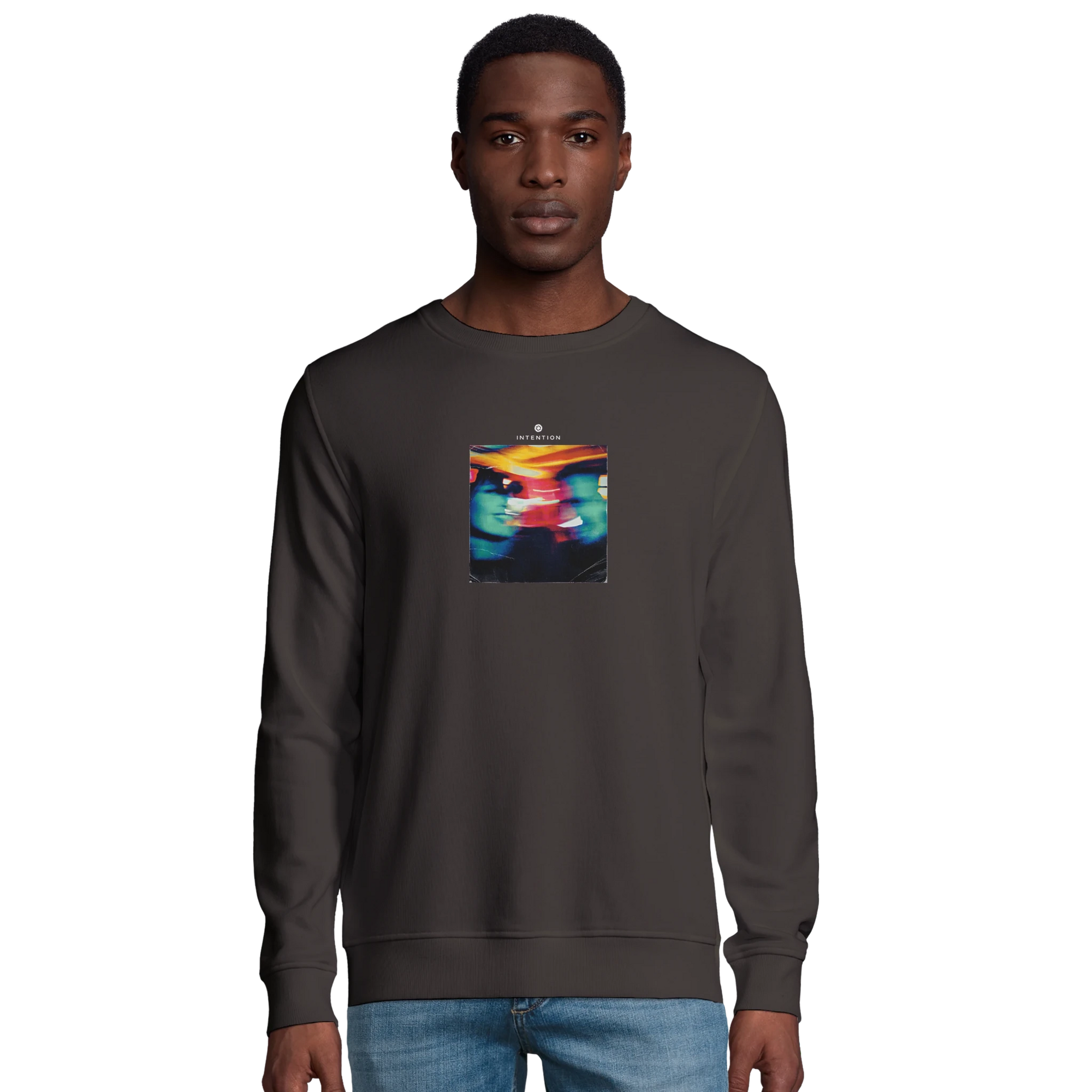 Alive  Sweatshirt Moving Smiles“deep charcoal grey , 30