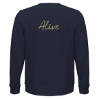 Alive - "Moving Smiles" Sweatshirt French Navy XS 2