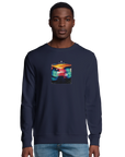 Alive  Sweatshirt Moving Smiles“French Navy , 12