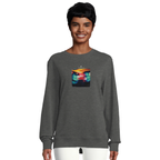 Alive - "Moving Smiles" Sweatshirt Grey Melange XS 5