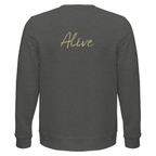 Alive - "Moving Smiles" Sweatshirt Grey Melange XS 2