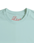 Alive - "Moving Smiles" T-shirt arctic blue XS 11