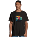Alive - "Moving Smiles" T-shirt Deep Black S 1