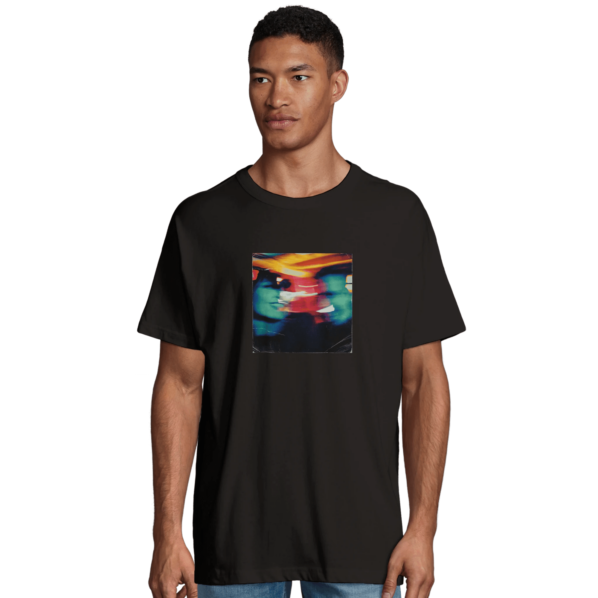 Alive - "Moving Smiles" T-shirt Deep Black S 4