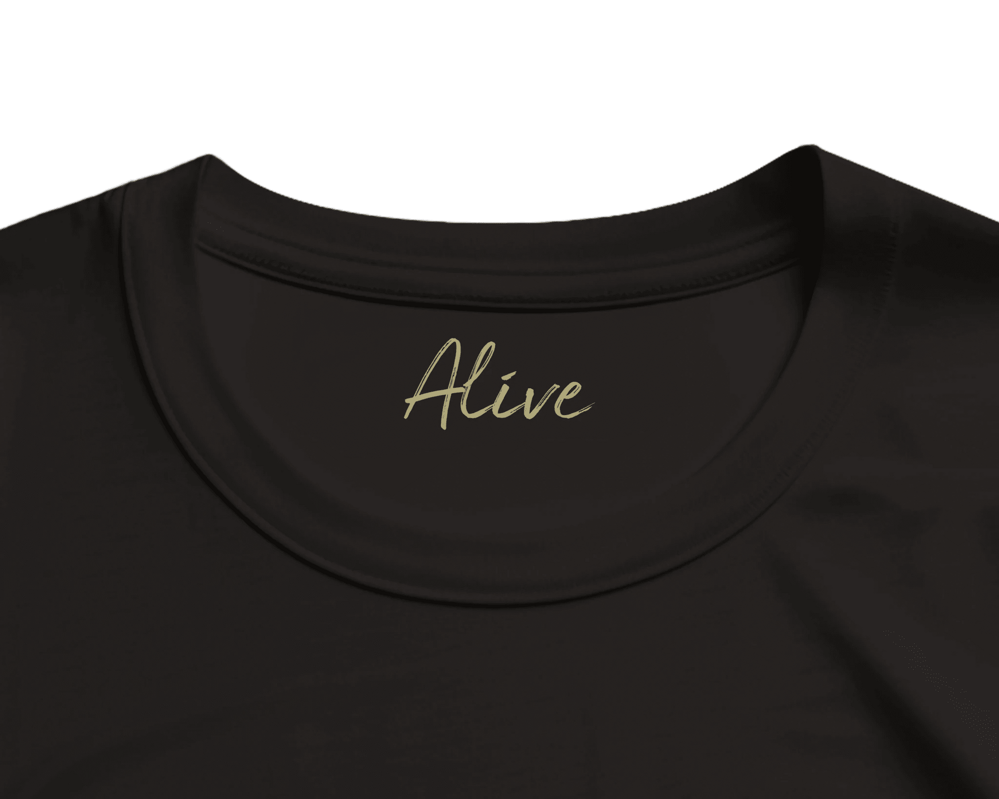 Alive - "Moving Smiles" T-shirt Deep Black S 2