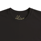 Alive - "Moving Smiles" T-shirt Deep Black XS 2