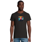 Alive - "Moving Smiles" T-shirt Deep Black XS 4
