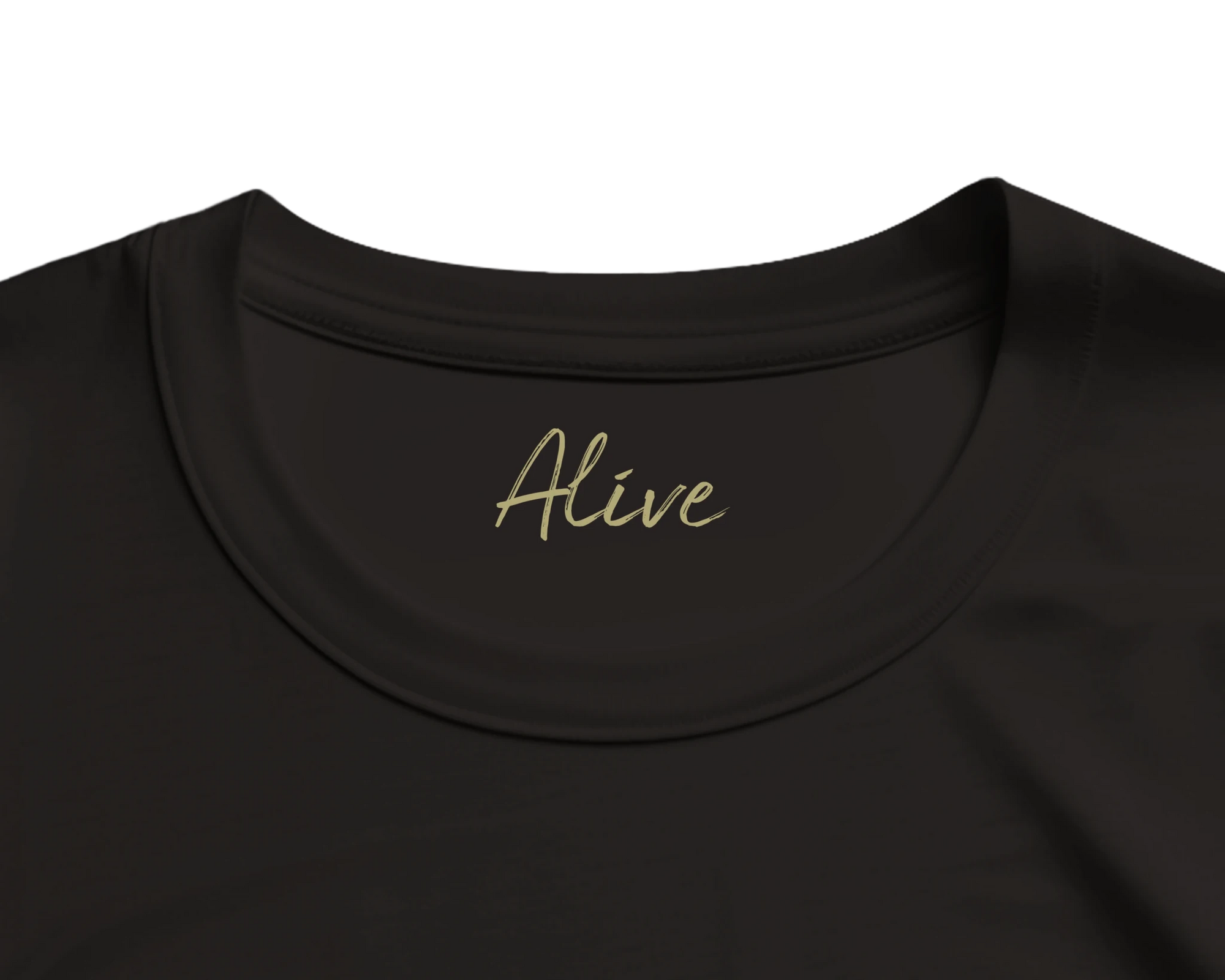Alive - "Moving Smiles" T-shirt Deep Black XS 10