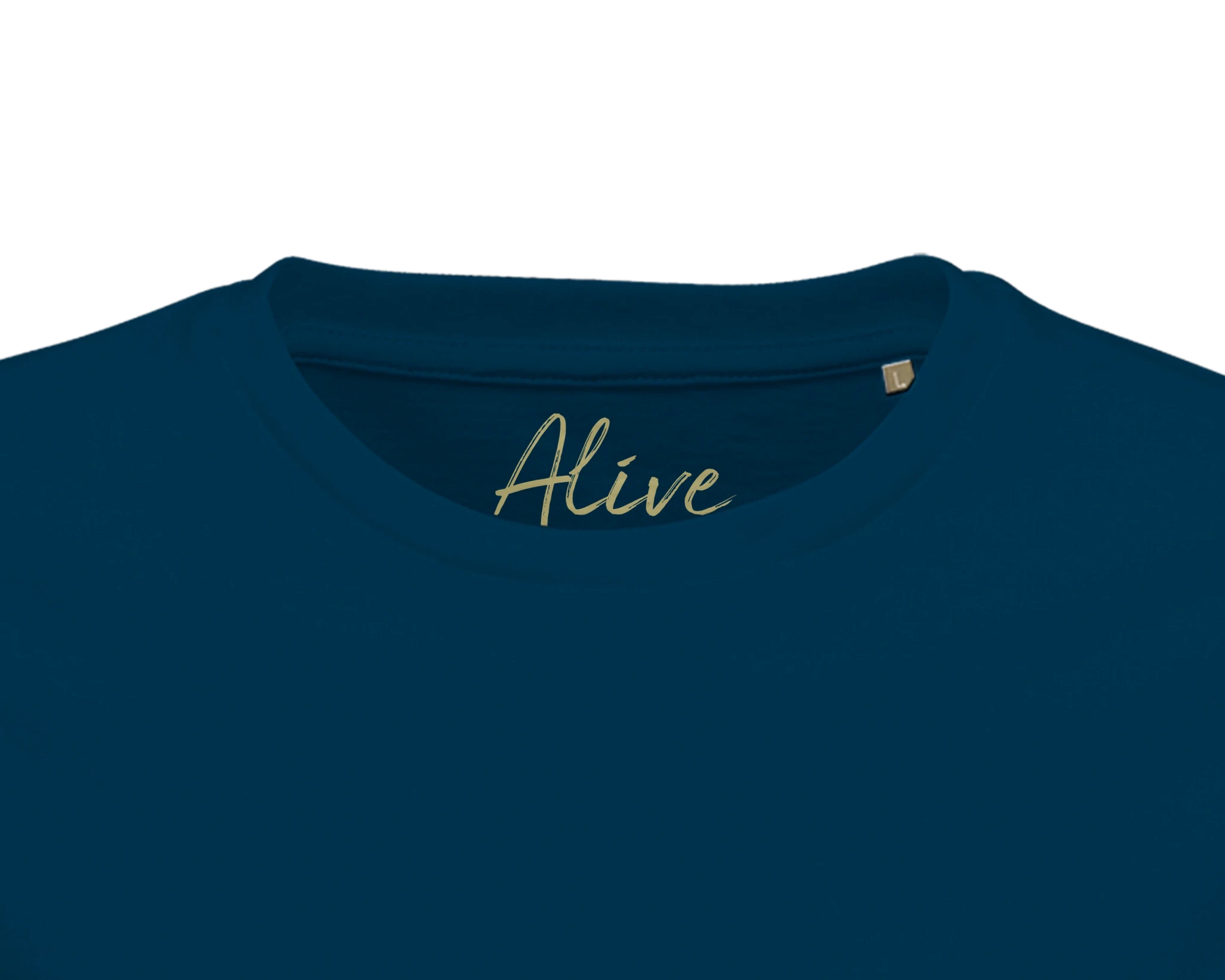Alive - "Moving Smiles" T-shirt denim XS 52
