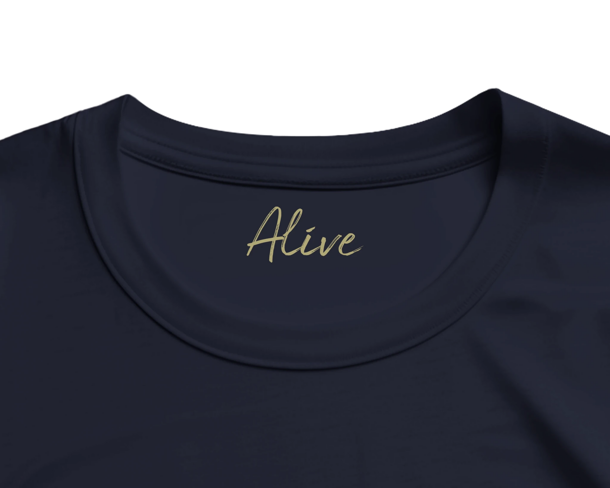 Alive - "Moving Smiles" T-shirt French Navy S 10