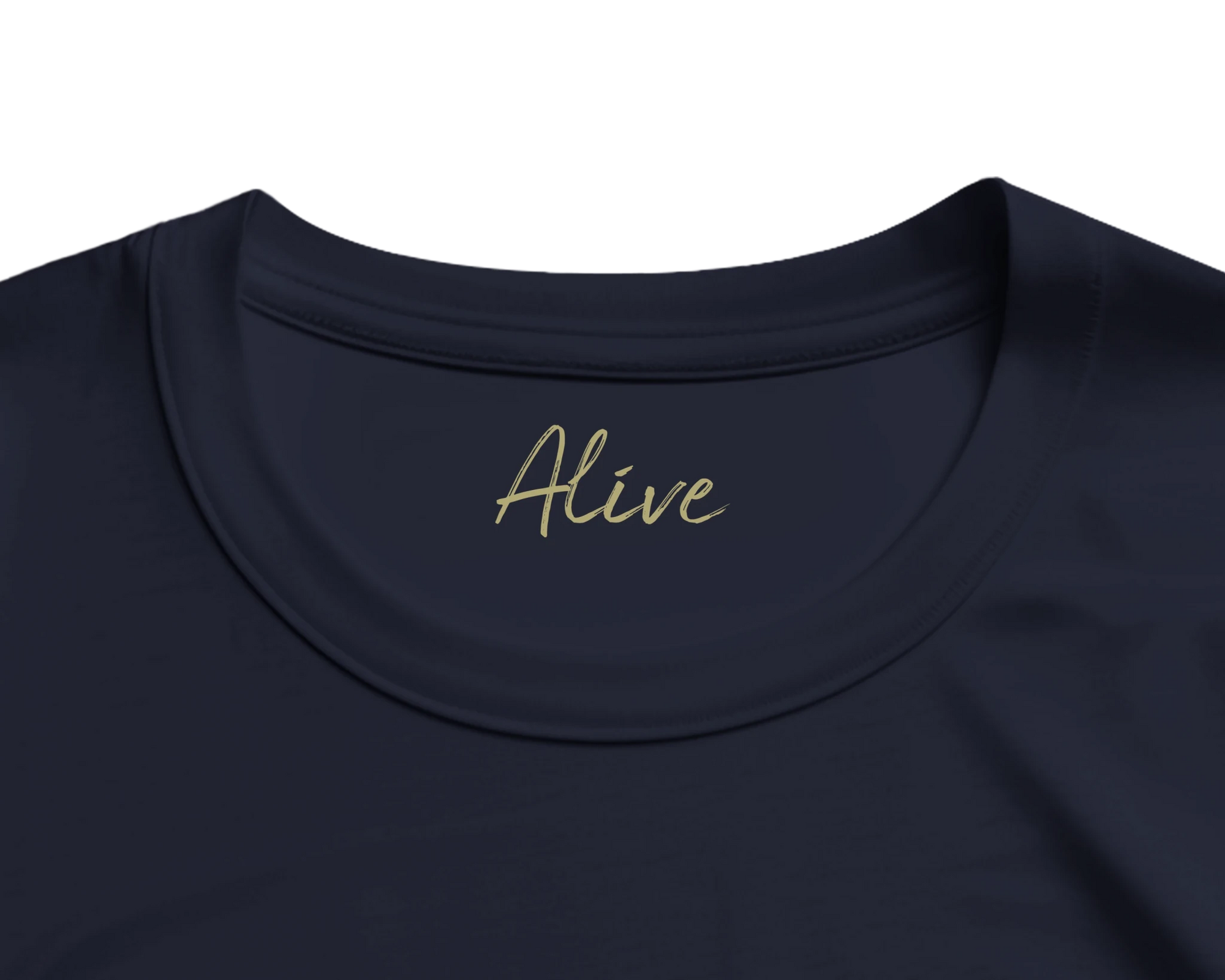 Alive - "Moving Smiles" T-shirt French Navy XS 15