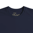 Alive - "Moving Smiles" T-shirt French Navy XS 2