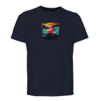 Alive - "Moving Smiles" T-shirt French Navy XS 1