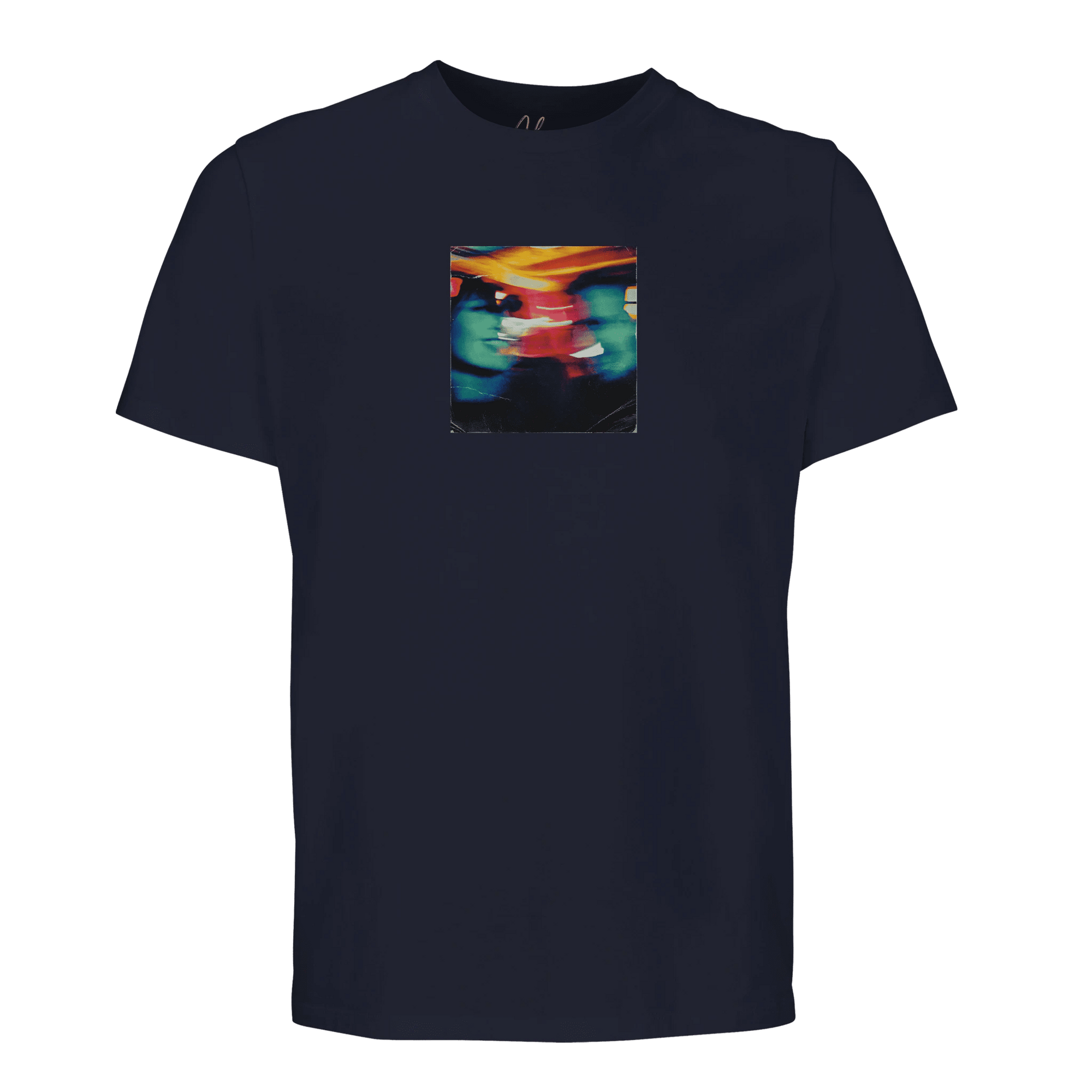 Alive - "Moving Smiles" T-shirt French Navy XS 34