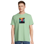 Alive - "Moving Smiles" T-shirt frozen green XS 4