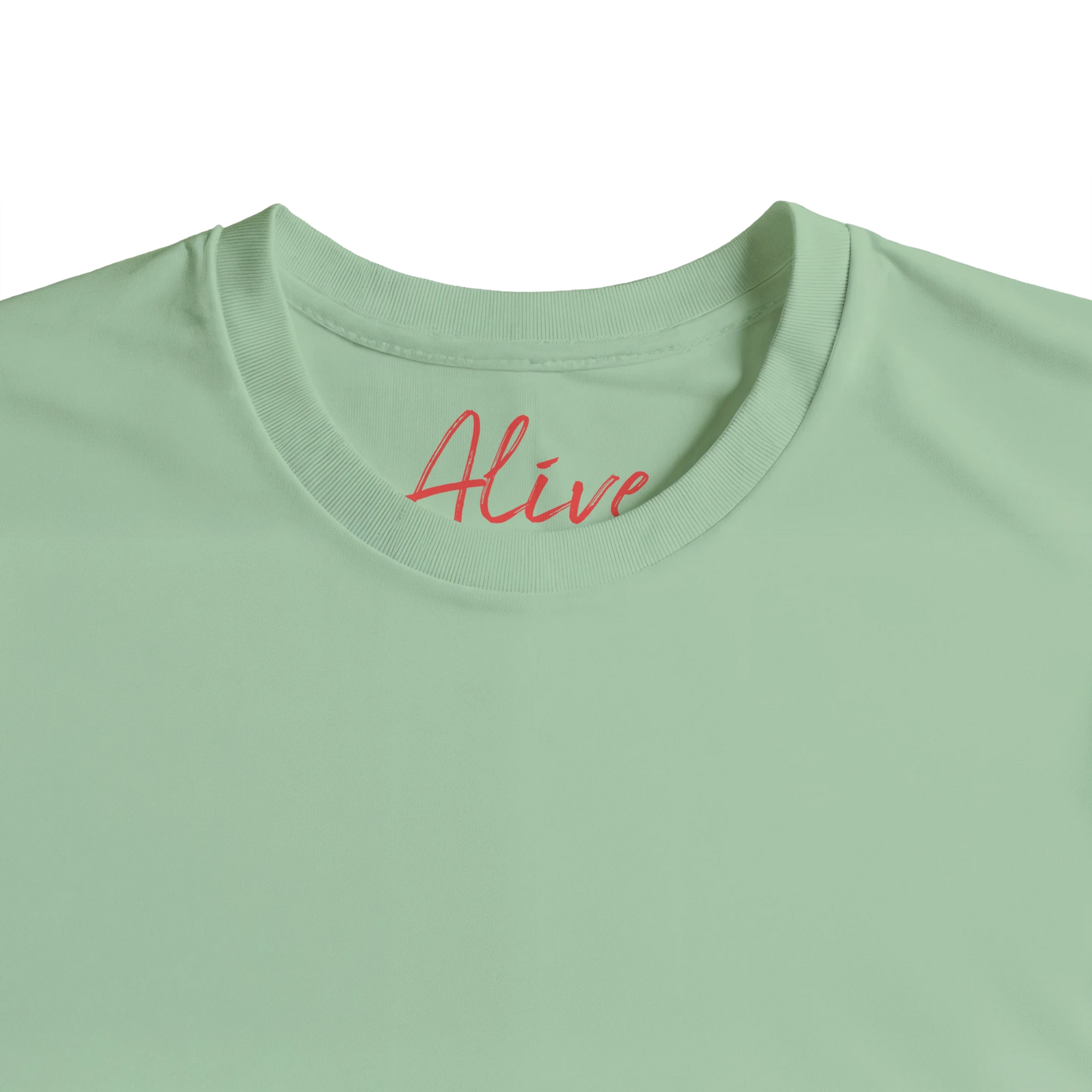 Alive - "Moving Smiles" T-shirt frozen green XS 59