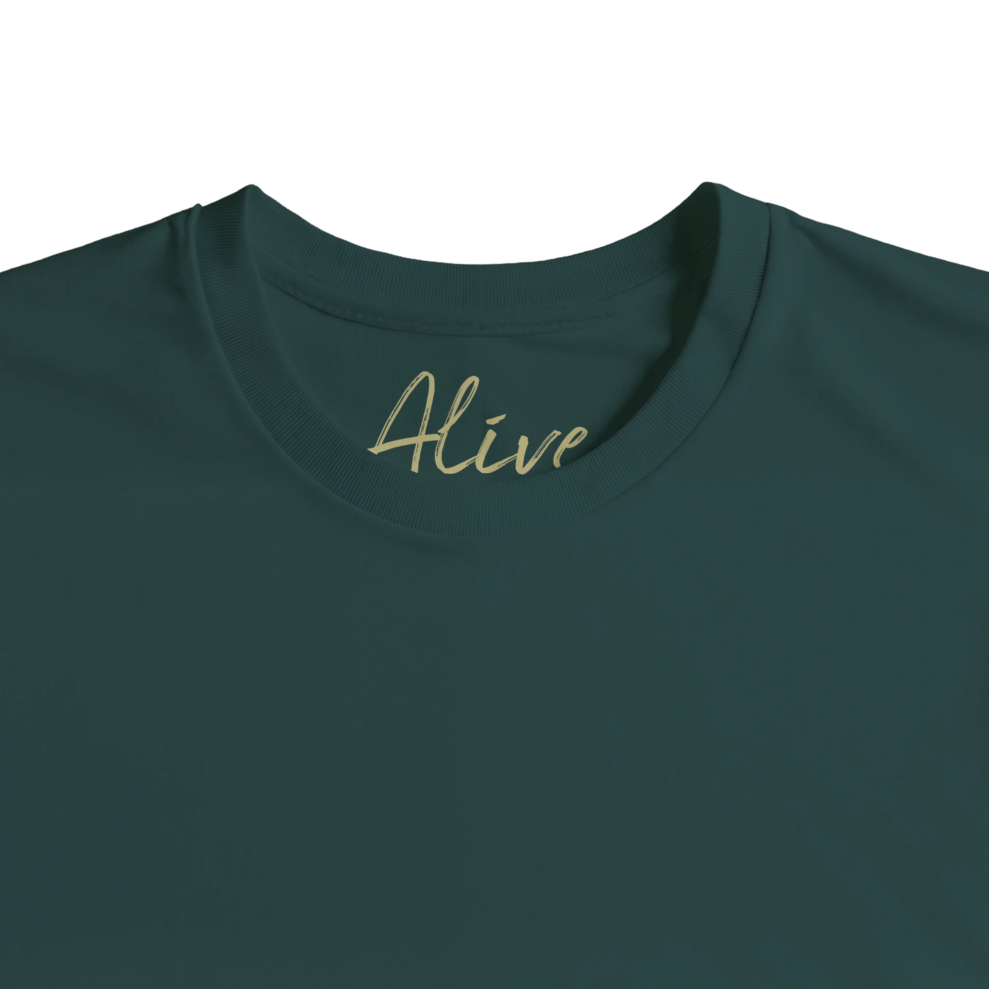 Alive - "Moving Smiles" T-shirt green empire XS 53