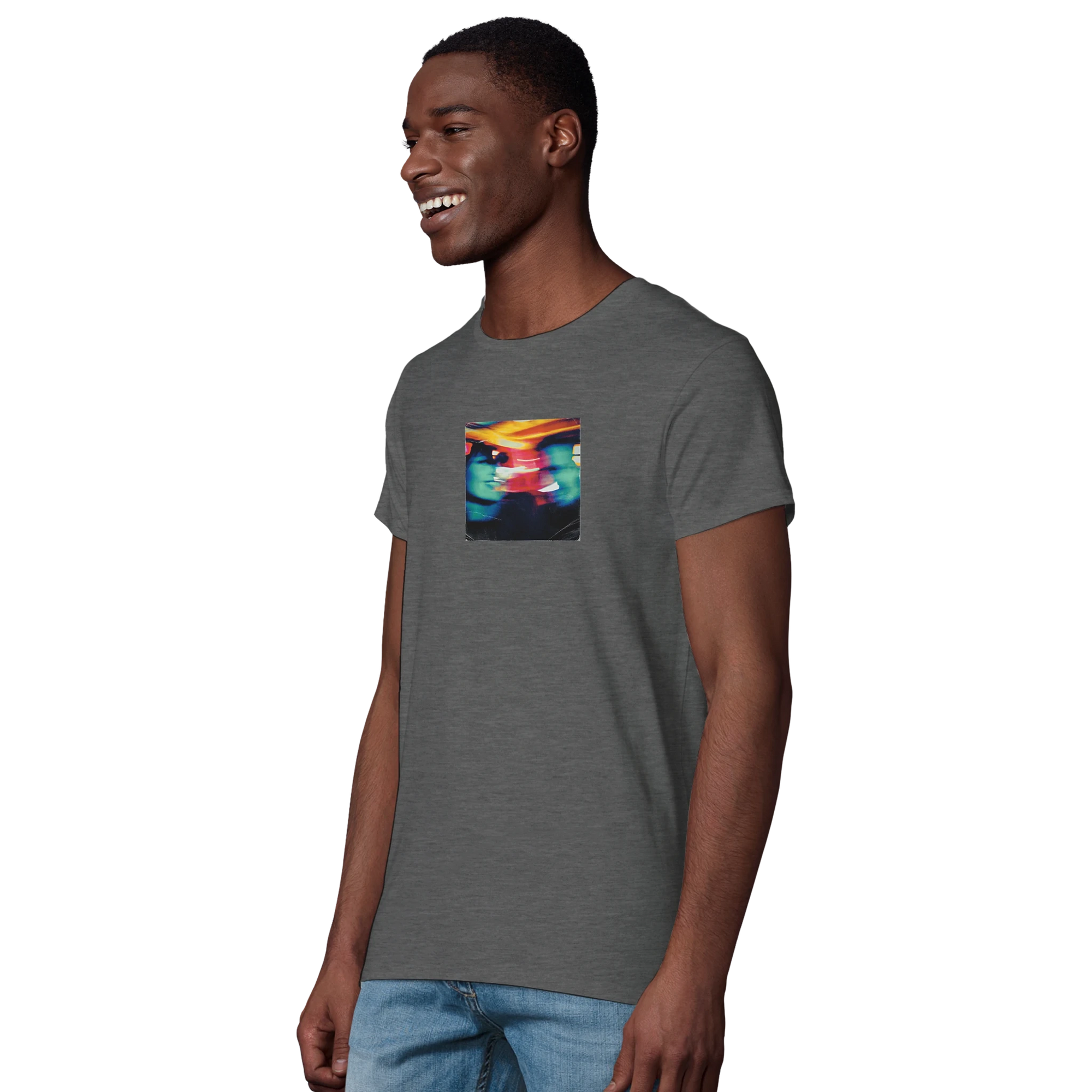 Alive - "Moving Smiles" T-shirt Grey Melange XS 50