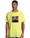 Alive - "Moving Smiles" T-shirt Light Yellow S 16