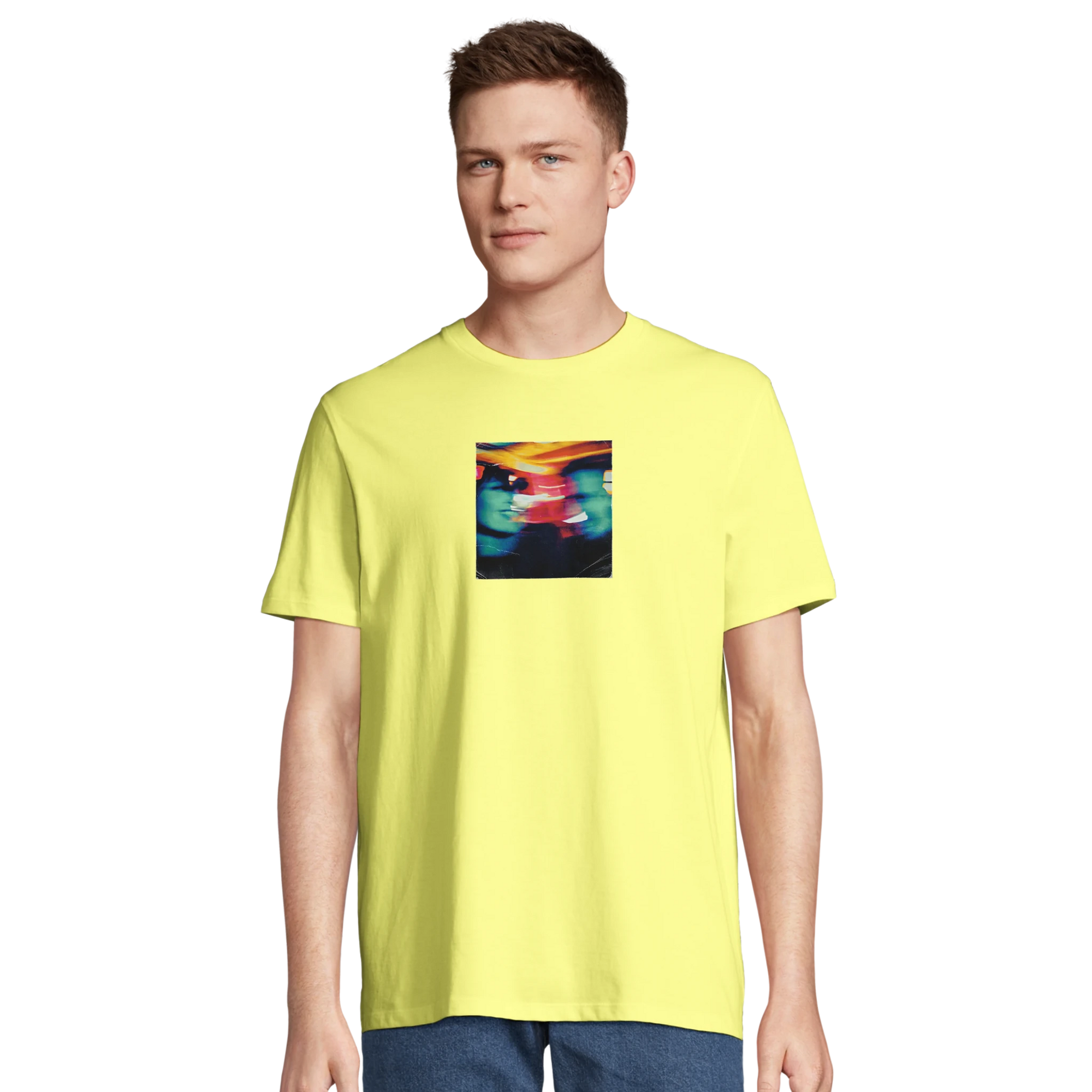 Alive - "Moving Smiles" T-shirt Light Yellow XS 73