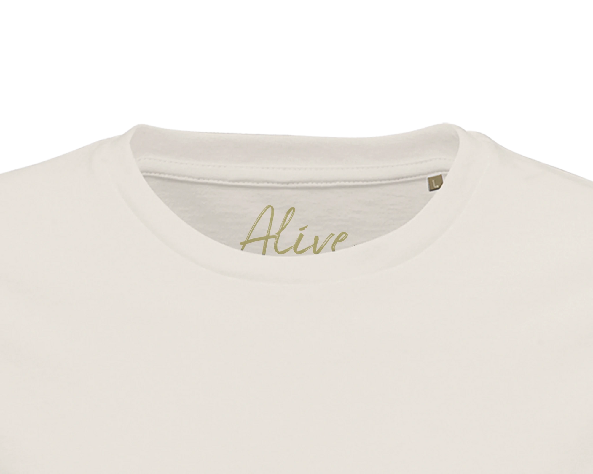 Alive - "Moving Smiles" T-shirt Off White XS 11