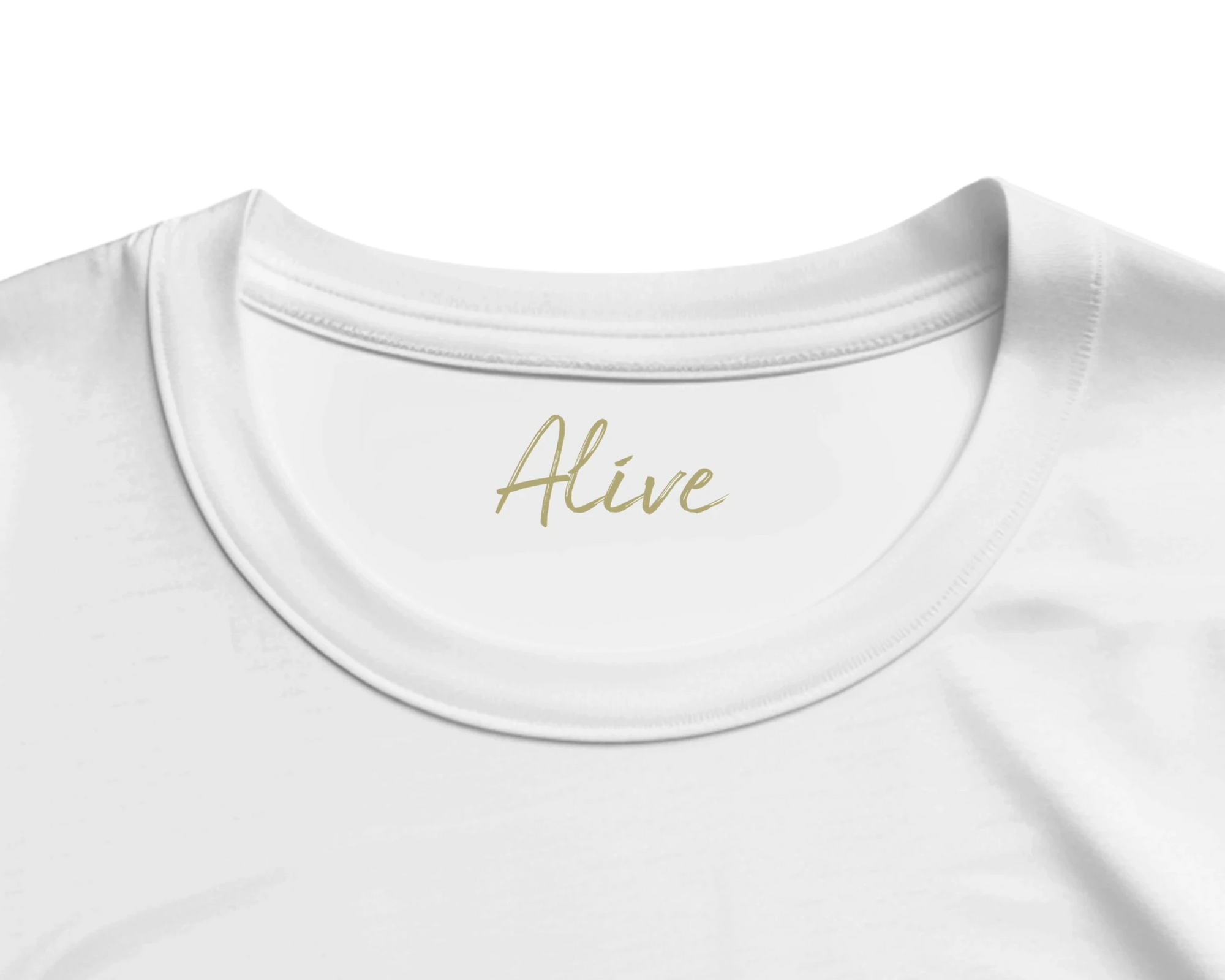 Alive - "Moving Smiles" T-shirt White S 5