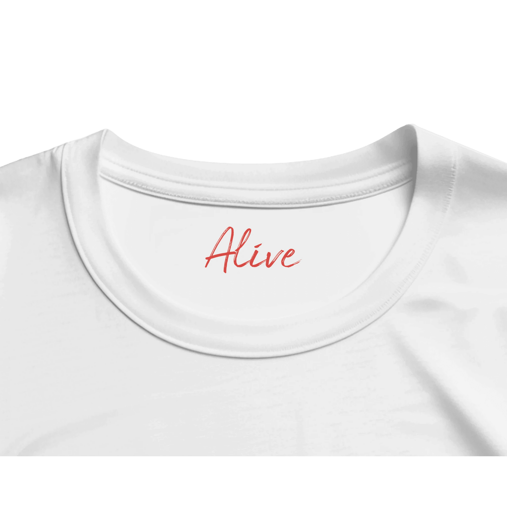 Alive - "Moving Smiles" T-shirt White XS 2