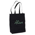 Alive - "Moving Smiles" Tote Bag Black 3
