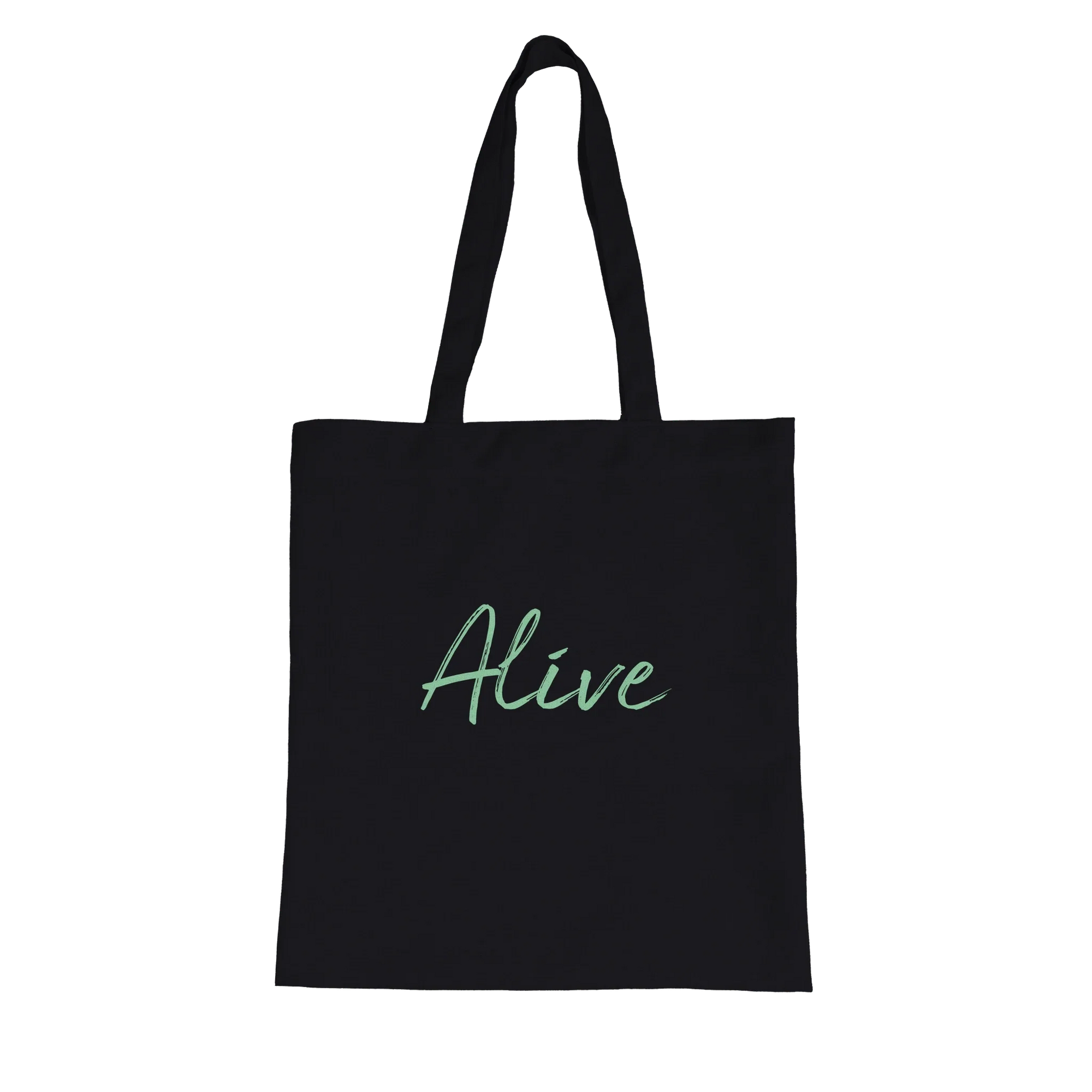 Alive - "Moving Smiles" Tote Bag Black 2