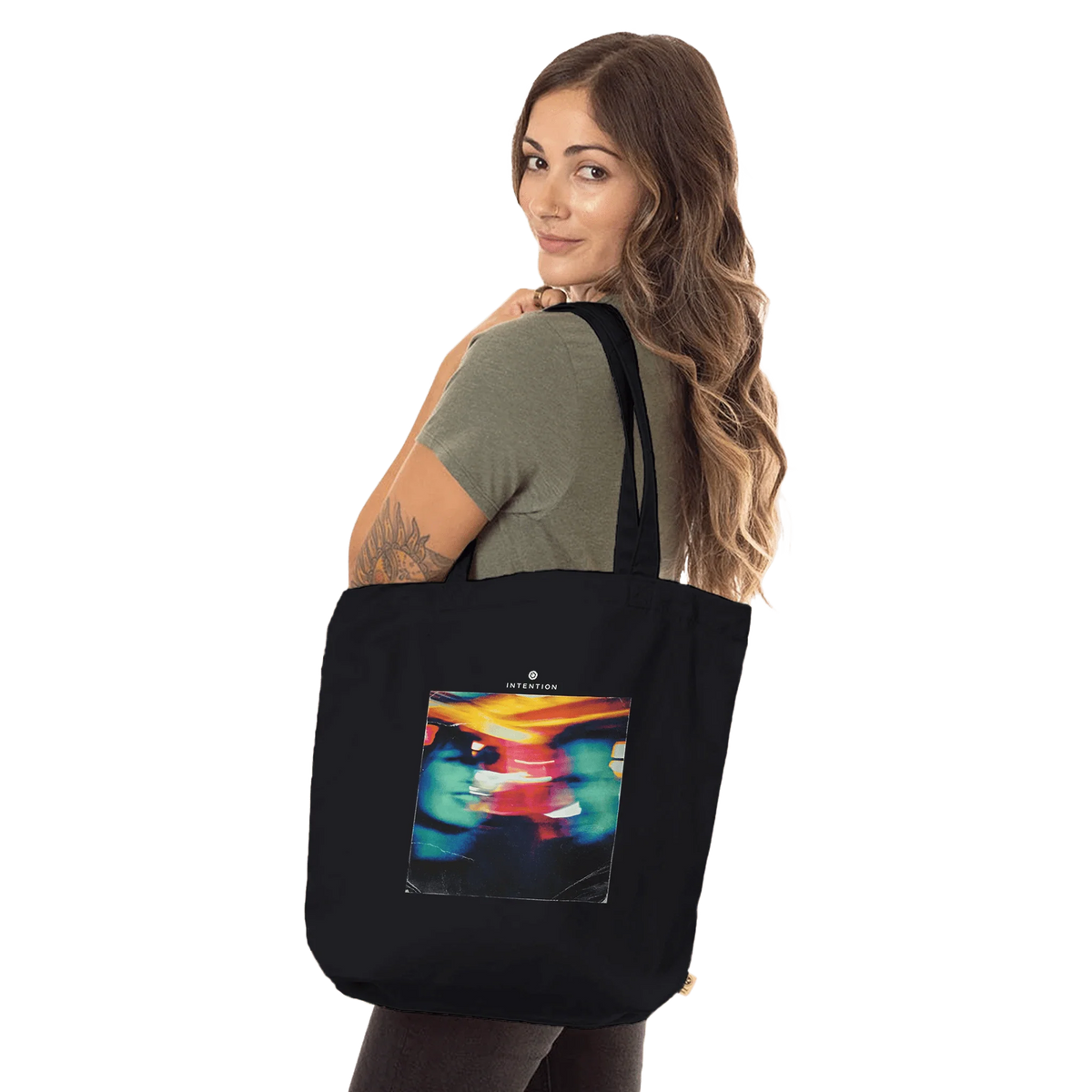 Alive - "Moving Smiles" Tote Bag Black 4