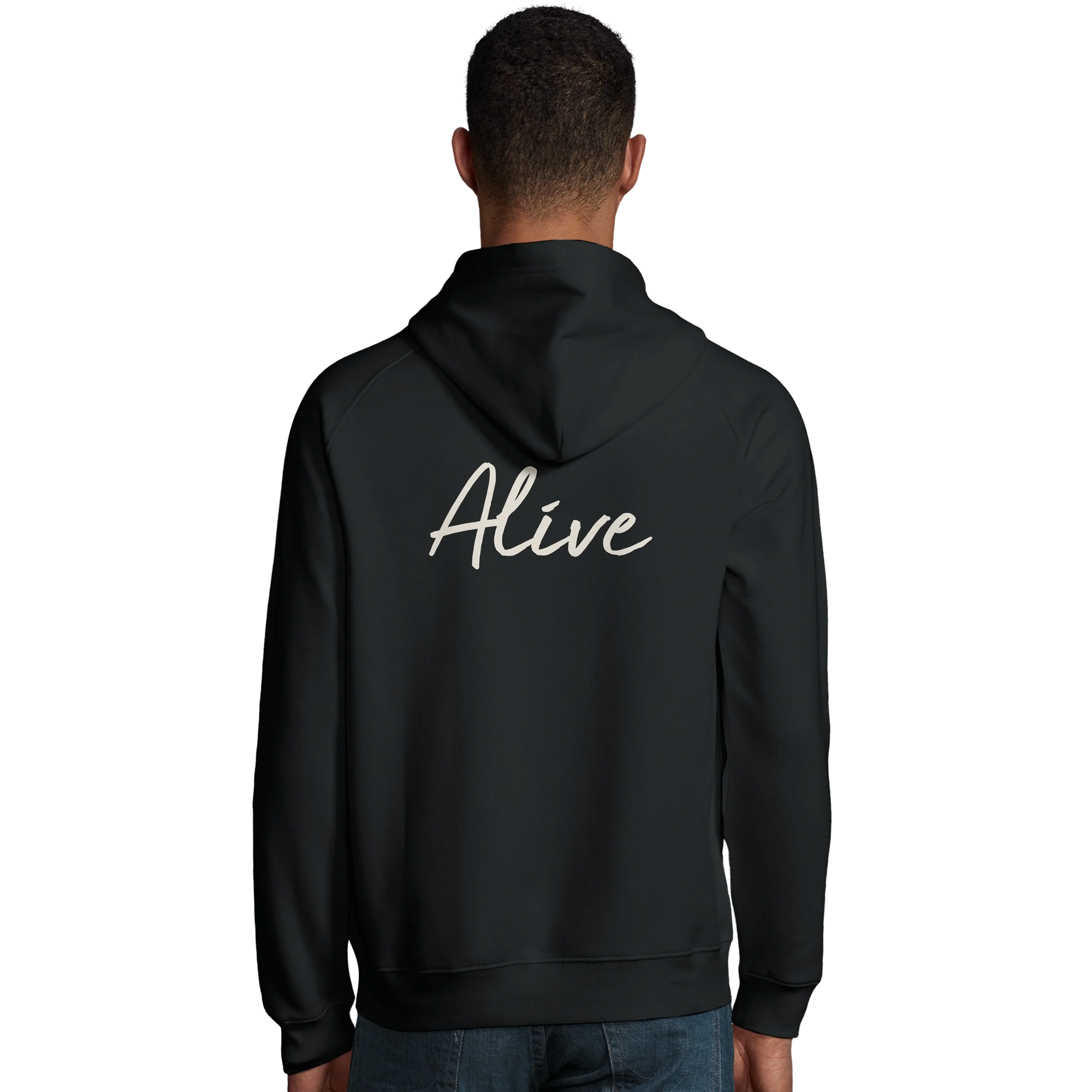 Alive - "Moving Smiles" Hoodie Black 4
