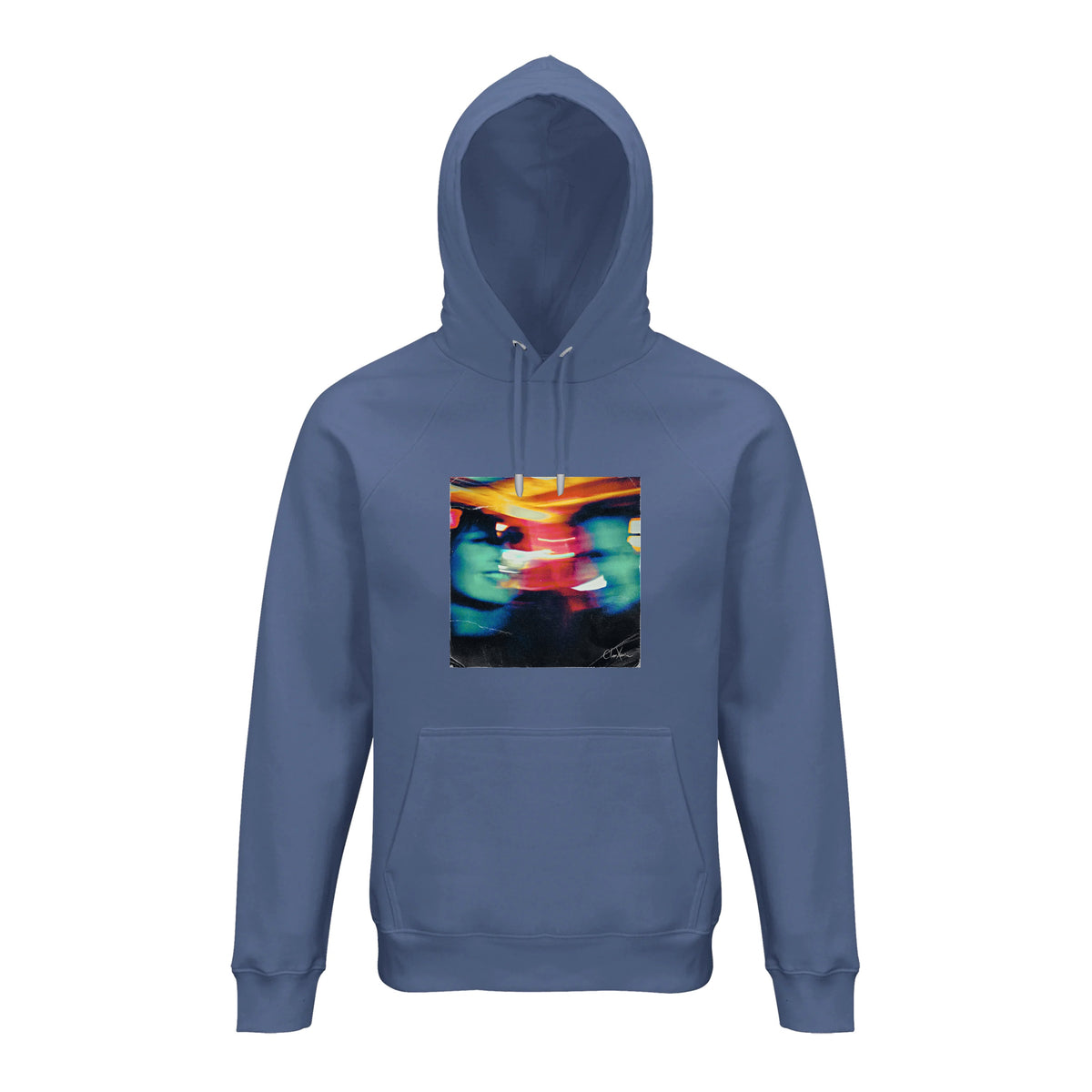 Alive - "Moving Smiles" Hoodie Blue 1
