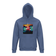 Alive - "Moving Smiles" Hoodie Blue 1