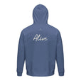 Alive - "Moving Smiles" Hoodie Blue 2