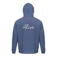 Alive - "Moving Smiles" Hoodie Blue 2