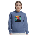 Alive - "Moving Smiles" Hoodie Blue 5