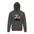 Alive - "Moving Smiles" Hoodie charcoal melange 1