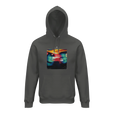 Alive - "Moving Smiles" Hoodie charcoal melange 1