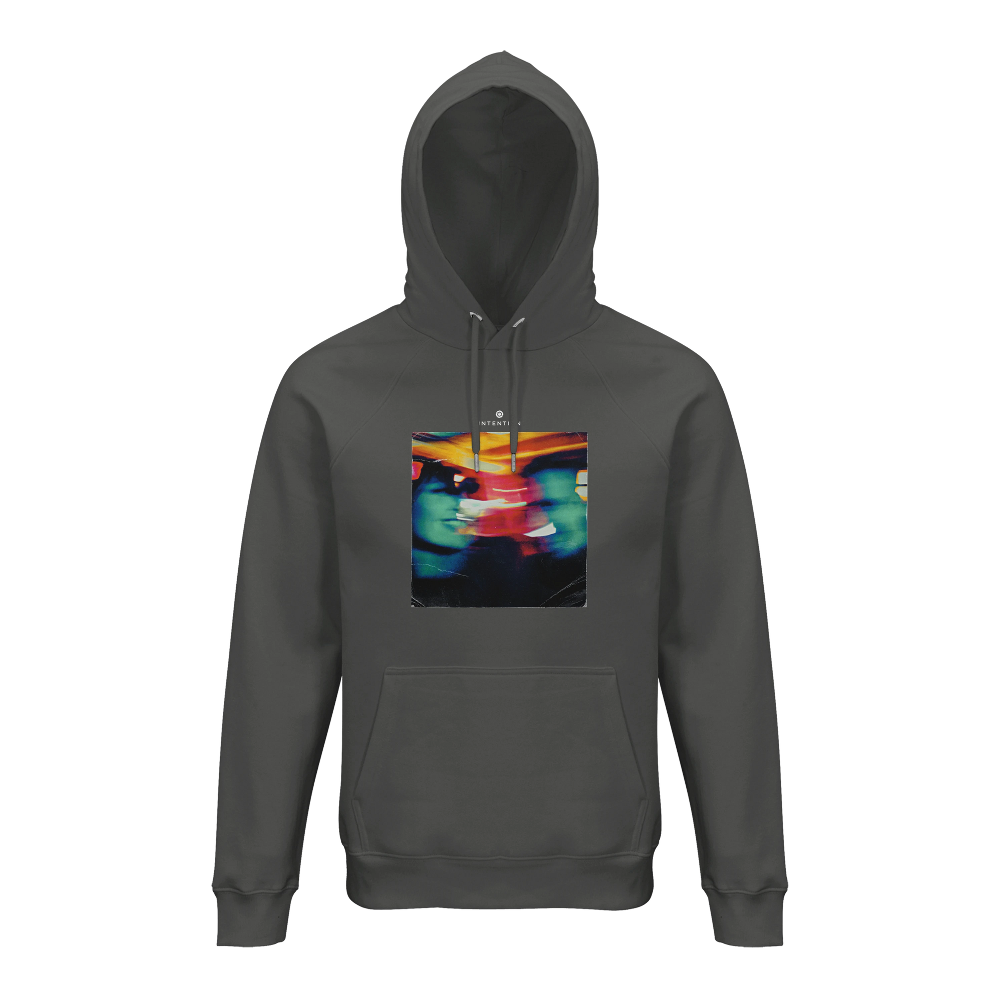 Alive - "Moving Smiles" Hoodie charcoal melange 1