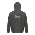Alive - "Moving Smiles" Hoodie charcoal melange 2