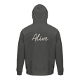 Alive - "Moving Smiles" Hoodie charcoal melange 2