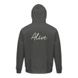 Alive - "Moving Smiles" Hoodie charcoal melange 2
