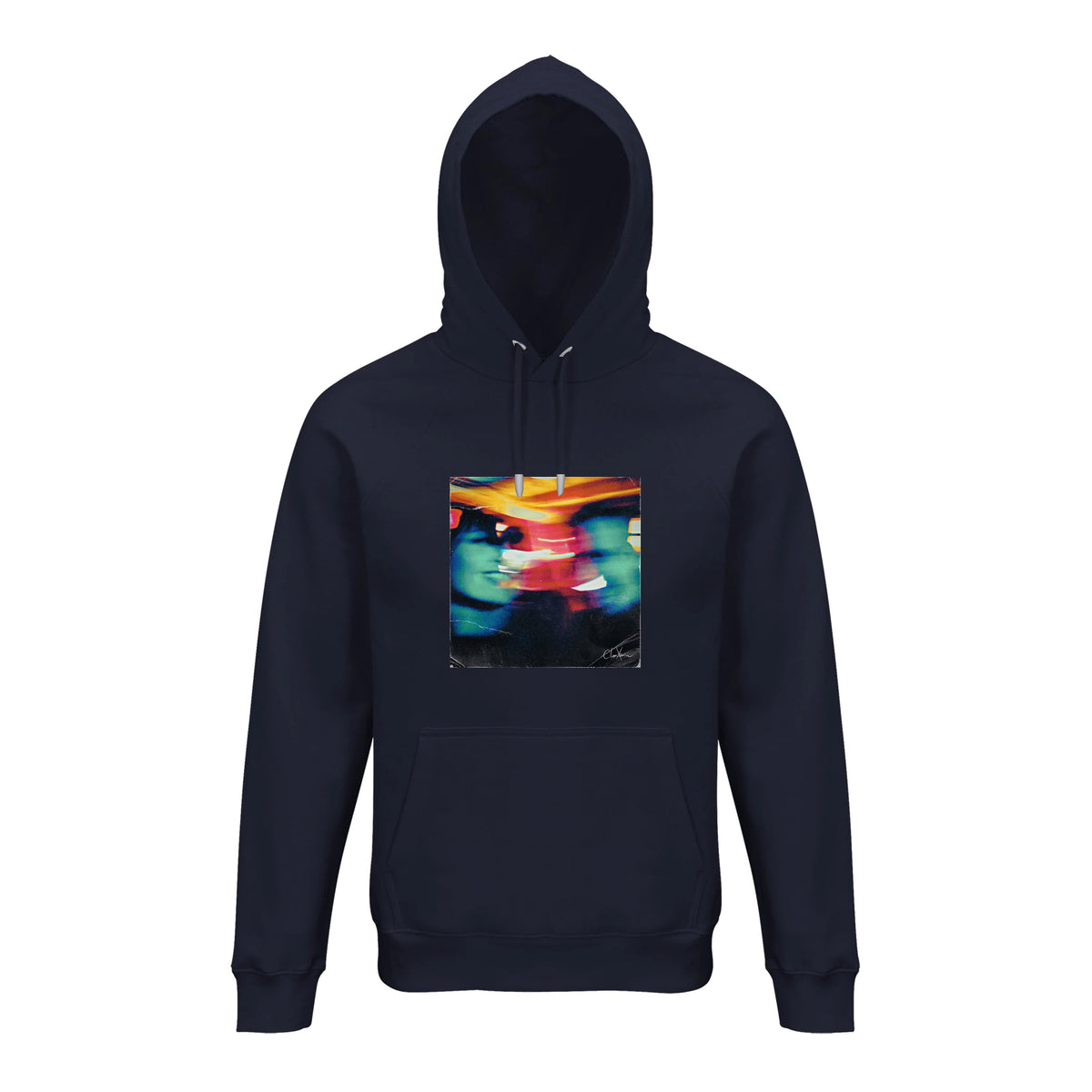 Alive - "Moving Smiles" Hoodie French Navy 1