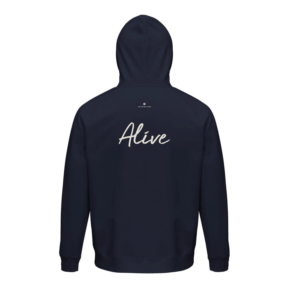 Alive - "Moving Smiles" Hoodie French Navy 2