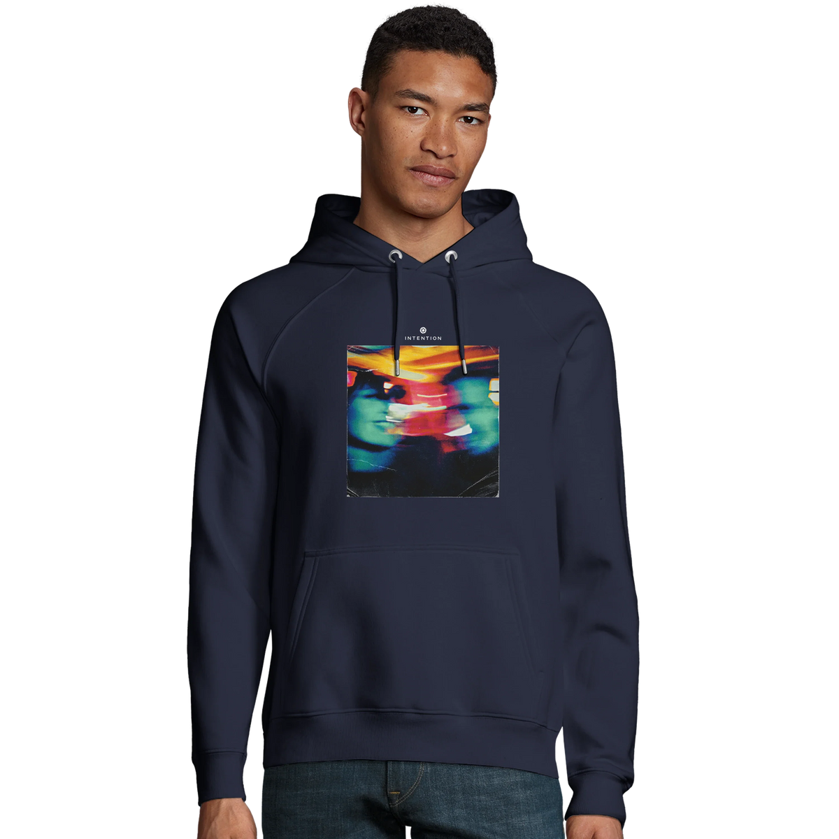 Alive - "Moving Smiles" Hoodie French Navy 3