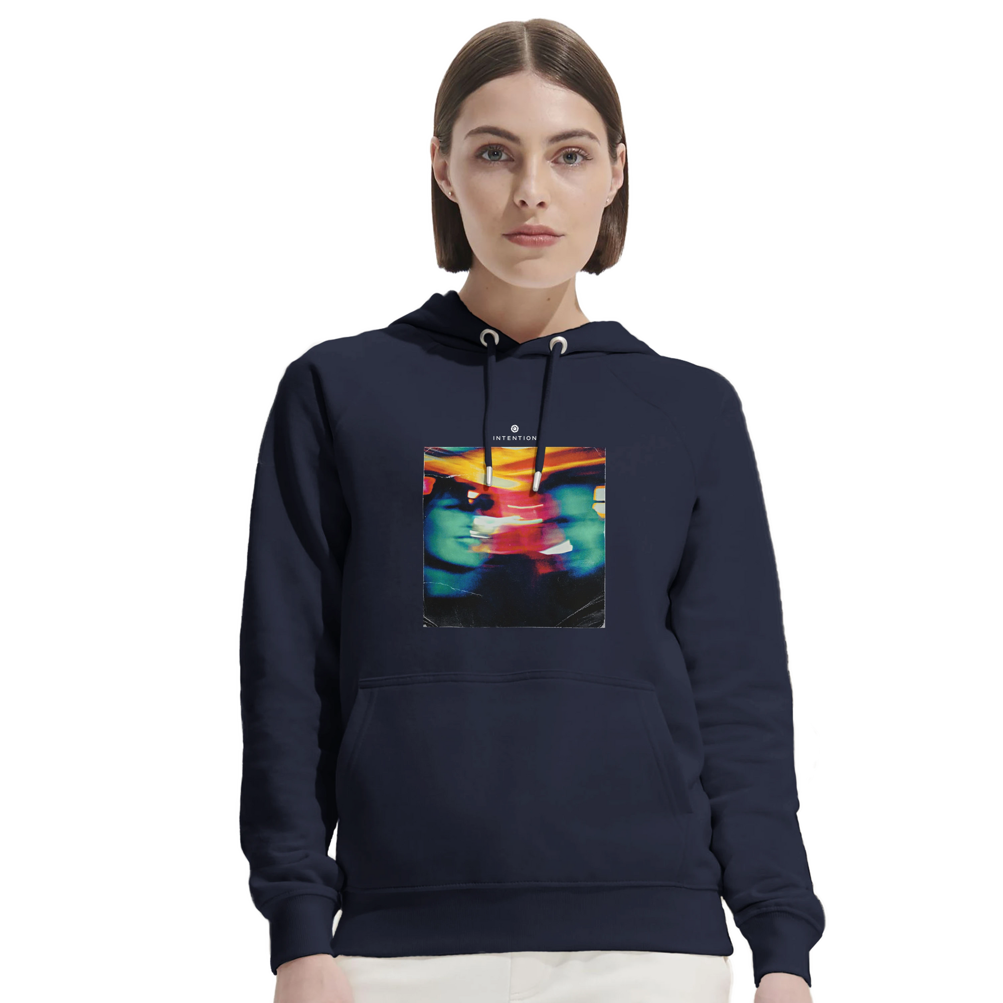 Alive - "Moving Smiles" Hoodie French Navy 5