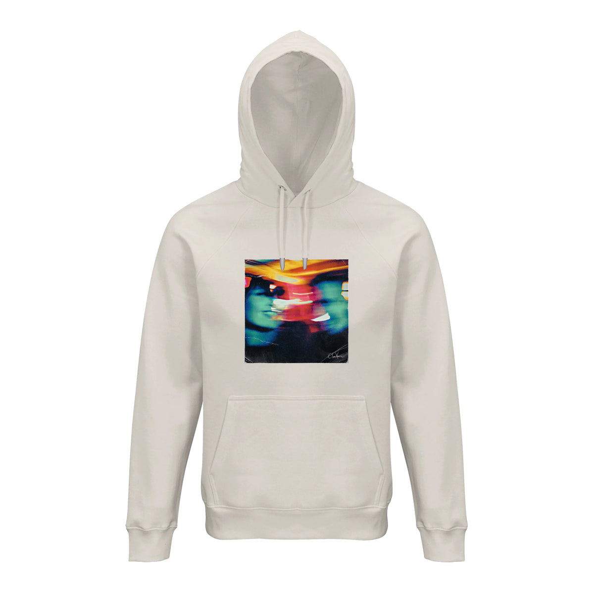 Alive - "Moving Smiles" Hoodie Off White 1