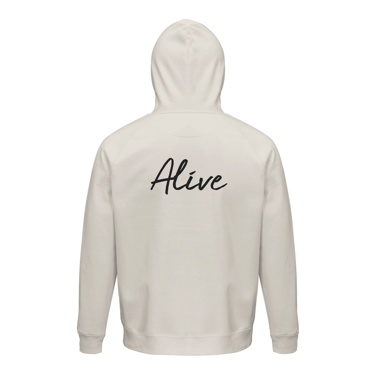 Alive - "Moving Smiles" Hoodie Off White 2