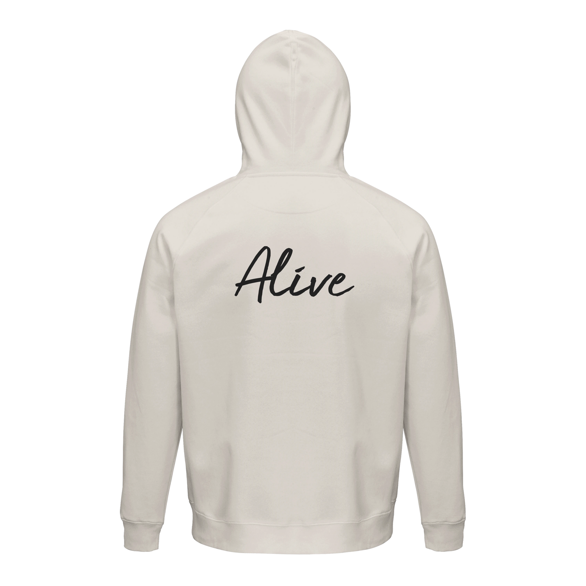 Alive - "Moving Smiles" Hoodie Off White 2
