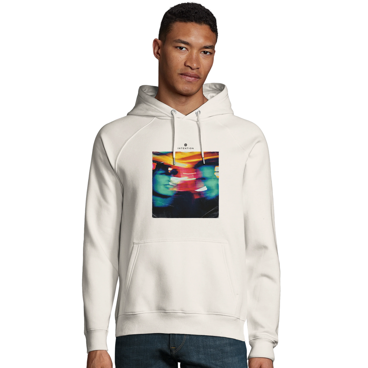 Alive - "Moving Smiles" Hoodie Off White 3